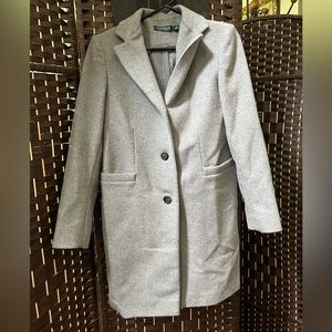 Ralph Lauren Wool-blend Herringbone Coat